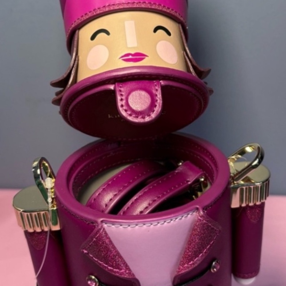 Kate Spade NWT oh what fun 3-D Nutcracker novelty Crossbody bag - Picture 9 of 11